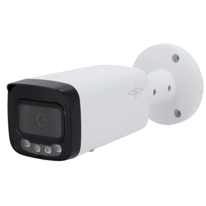 Cámara Bullet IP gama Pro - Resolución 8 Mpx (3840x2160) - Lente 3.6 mm - Dual Light: IR (60 m) + luz blanca (50 m) ...