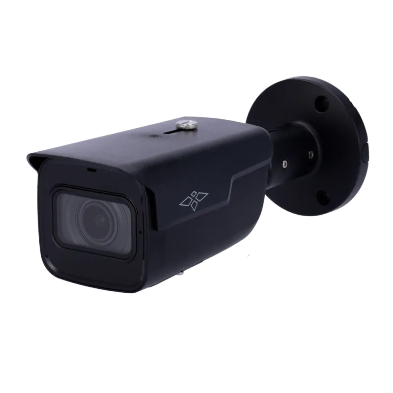 Cámara Bullet IP X-Security Color Negro - 4 Megapíxel (2560 × 1440) - Lente 2.7?13.5 mm / LEDs Alcance 60 m - WDR 12...