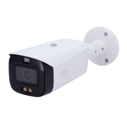 Cámara IP 4Mpx - 1/2,7? CMOS - Smart Dual Light Active Deterrence - Lente Motorizada varifocal 2.7~13.5 mm - Luz Bla...