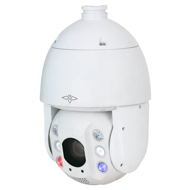 Cámara IP PTZ X-Security 4 Mpx Gama Pro - Lente varifocal 4.8~154 mm (zoom óptico 32x) - Dual Light | IR 150 m | Lu...