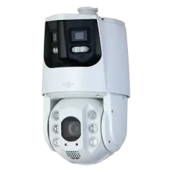X-Security PTZ IP gama ULTRA - Doble Lente (Panorámica 4Mpx + PTZ 4Mpx) - Lente PTZ 5~125 mm | 25X | Face Detection ...