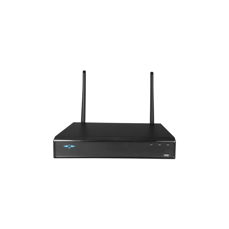 Grabador X-Security NVR para cámaras IP - Módulo WiFi IEEE802.11b/g/n (2.4GHz) - 4 CH vídeo IP hasta 8 Mpx - Compresi...