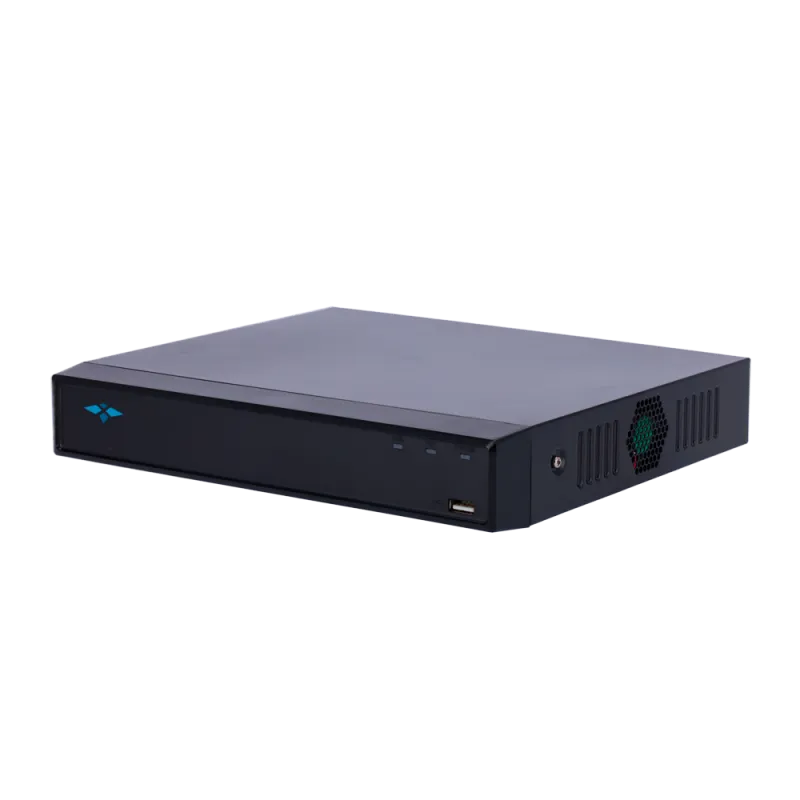 Grabador IP X-Security WizSense AI - 4 CH vídeo IP | 4 CH PoE - Resolución máxima grabación 12 Mpx - Ancho de banda 8...