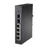 Switch PoE X-Security - 4 puertos PoE + 2 puertos SFP de fibra - Velocidad 10/100 Mbps - 60W puerto 4 / 30W puerto 1-...