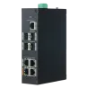Switch PoE - 4 puertos PoE+ RJ45 + 1 Puerto RJ-45 - 4 Puertos SFP Gigabit - Velocidad 10/100/1000 Mbps - 30 W por pue...