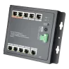 Switch HiPoE X-Security - 8 puertos PoE + 2 Uplink (RJ45) + 1 Uplink (SFP) - 8x 10/100Mbps + 2x 10/100/1000Mbps + 1 S...