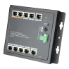 Switch HiPoE X-Security - 8 puertos PoE + 2 Uplink (RJ45) + 1 Uplink (SFP) - 8x 10/100Mbps + 2x 10/100/1000Mbps + 1 S...