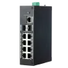 Switch Industrial X-Security - 9 puertos RJ45 + 2 puerto Uplink (SFP) - Velocidad 10/100/1000 Mbps - Tecnología de ah...