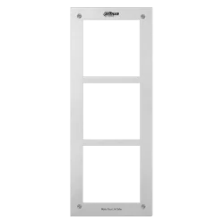 Panel frontal - Específica para videoporteros - Compatible con módulos XS-V2000E-M(X) - triple módulo - 369mm (Al) x ...