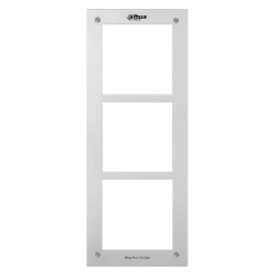 Panel frontal - Específica para videoporteros - Compatible con módulos XS-V2000E-M(X) - triple módulo - 369mm (Al) x ...