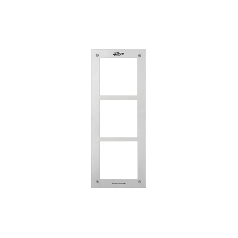 Panel frontal - Específica para videoporteros - Compatible con módulos XS-V2000E-M(X) - triple módulo - 369mm (Al) x ...
