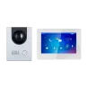 Kit de Videoportero - Tecnología 2 hilos y PoE - Incluye Placa, Monitor, Hub 2 hilos y soporte - App Móvil con P2P - ...