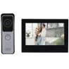 Kit de videoportero - Tecnología IP y PoE - TCP/IP, WiFi y SIP - Incluye Placa y Monitor - Montaje en superficie - So...