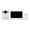 Kit de videoportero - Tecnología 2 hilos analógico con WiFi - Incluye placa, monitor, hub 2 hilos y soporte - App móv...