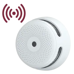 Mini detector de humo autónomo X-Sense - Permite conectar 24 detectores por RF 868MHz - Duración de la batería 5 años...