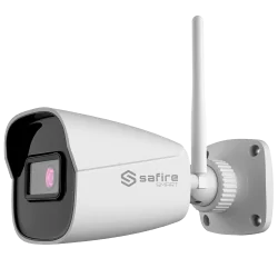 Safire Smart - Cámara Bullet WiFi E1 Inteligencia Artificial - Resolución 4 Megapíxel (2566x1440) - Lente 2.8 mm | Au...