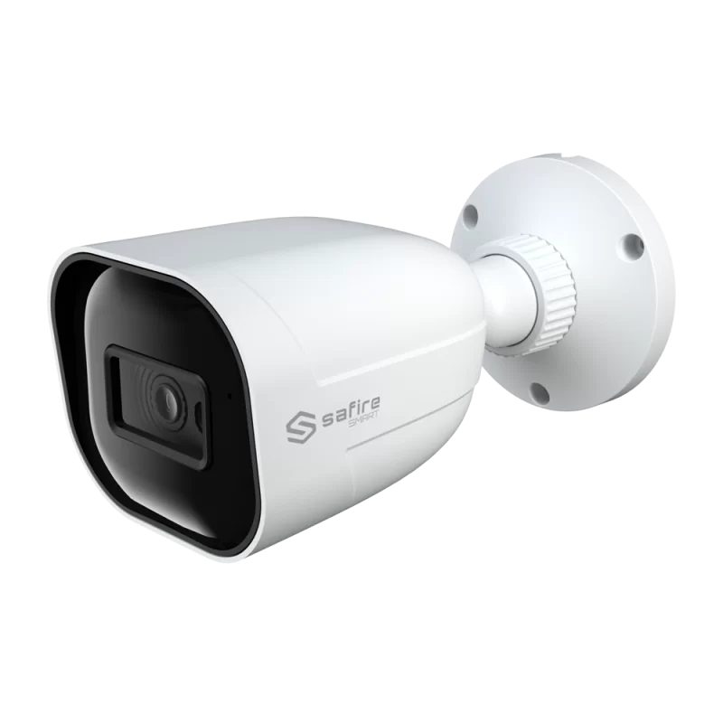 Safire Smart - Cámara Bullet IP gama I1 AI Avanzada - Resolución 6 Megapixel (3296×1856) - Lente 2.8 mm | Audio | IR ...