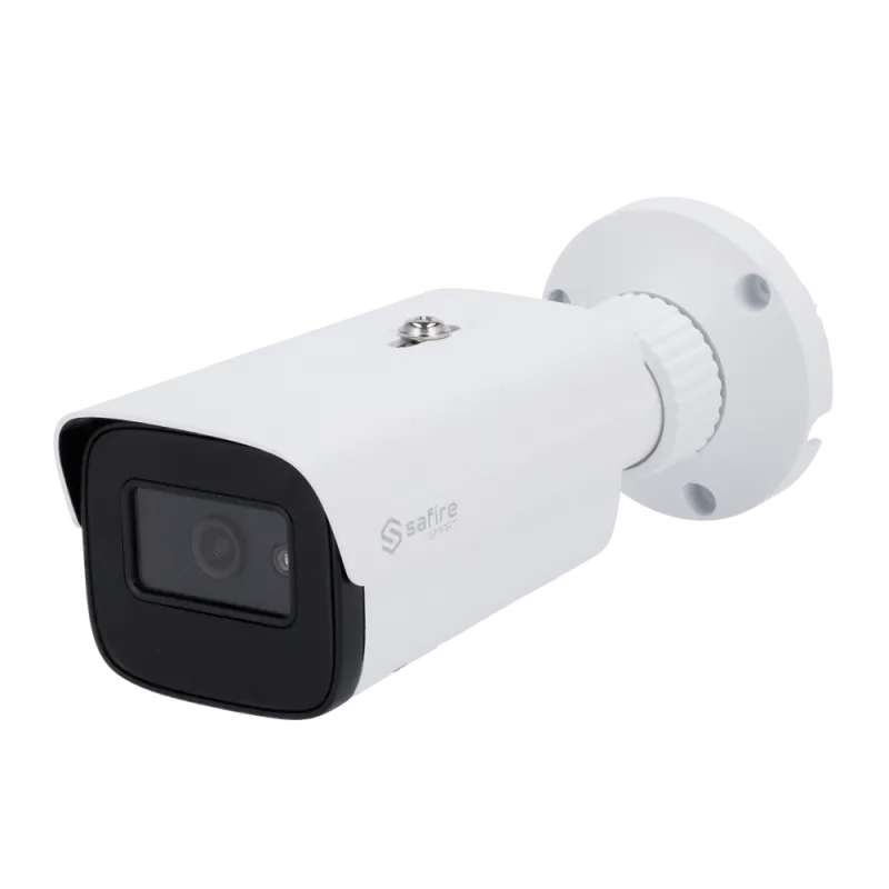 Safire Smart - Cámara Bullet IP gama I1 AI Avanzado - Resolución 4 Megapíxel (2592x1520) - Lente 3.6 mm | Audio | IR ...