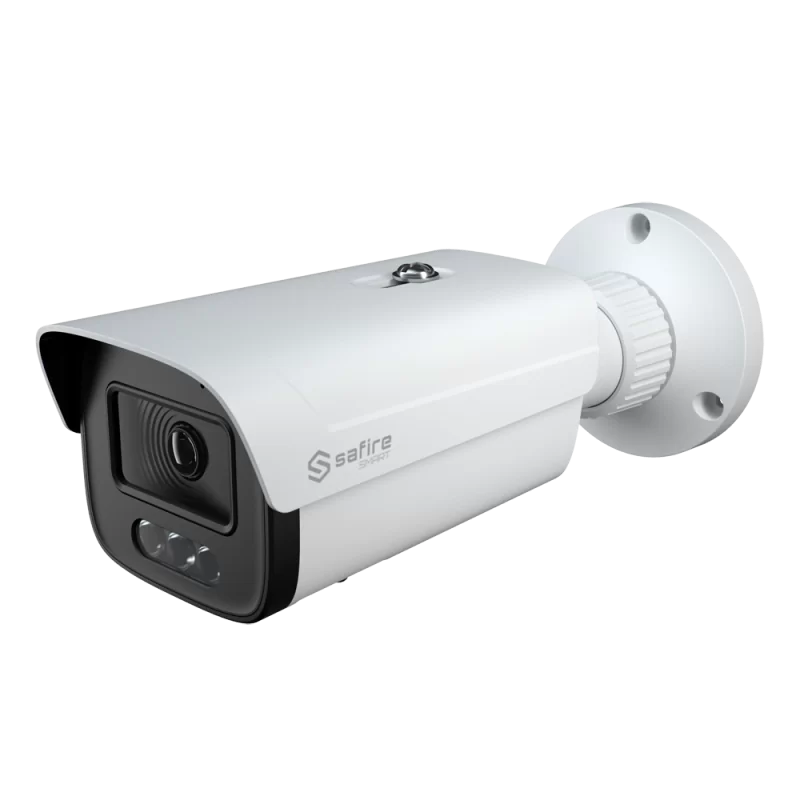 Safire Smart - Cámara Bullet IP gama E1 Inteligencia Artificial - Resolución 4 Megapíxel (2566x1440) - Lente 3.6 mm |...