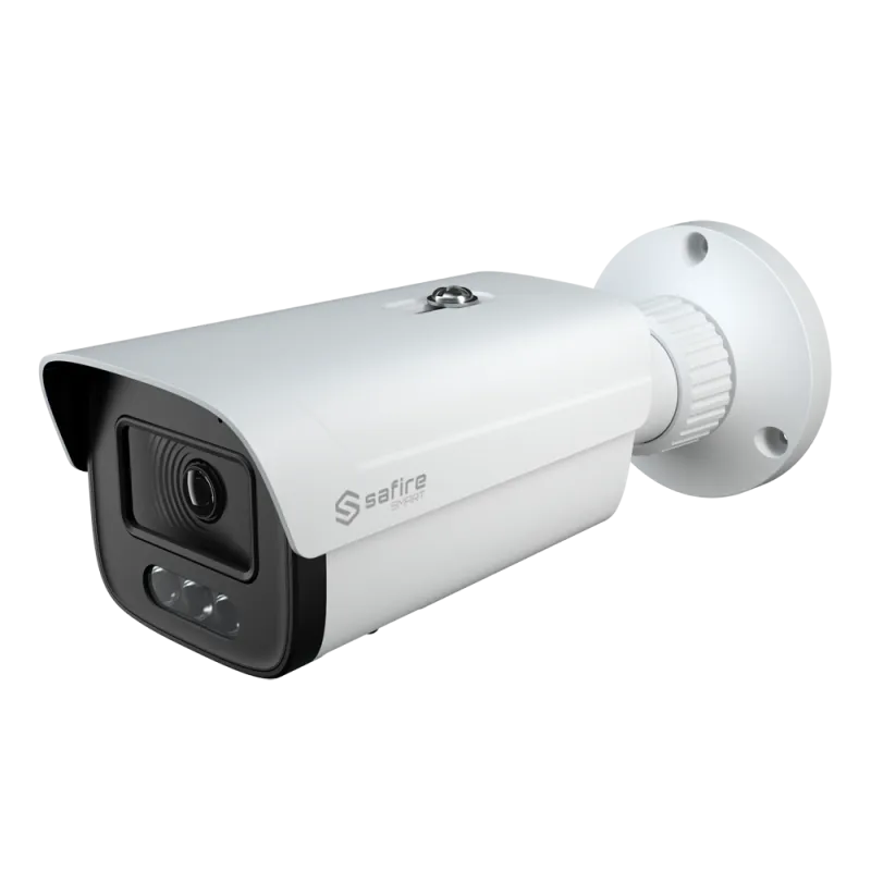Safire Smart - Cámara Bullet IP gama I1 con Disuasión activa - Resolución 8 Megapíxel (3840x2160) - Lente 2.8 mm | MI...