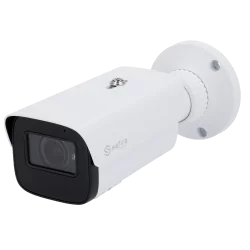 Safire Smart - Cámara Bullet IP gama E1 Inteligencia Artificial - Resolución 4 Megapíxel (2566x1440) - Lente Motoriza...