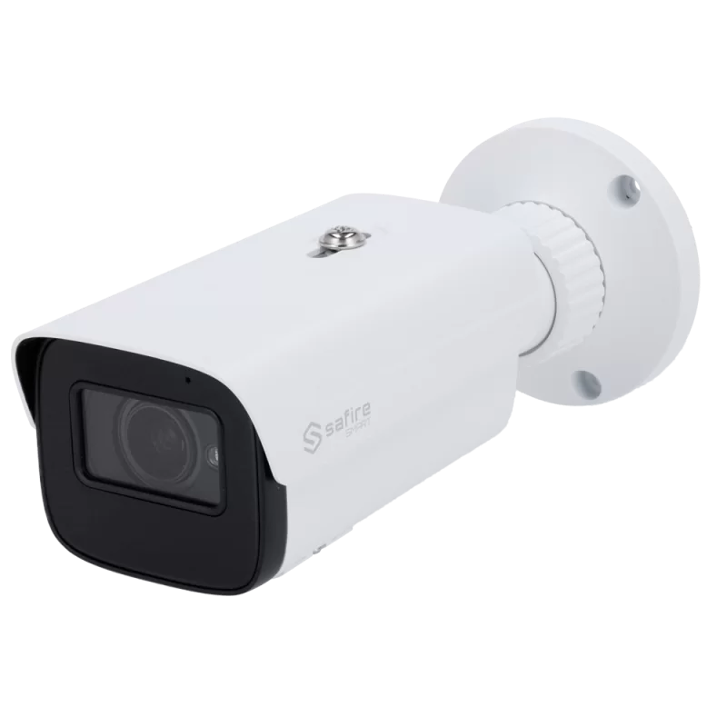 Safire Smart - Cámara Bullet IP gama E1 Inteligencia Artificial - Resolución 4 Megapíxel (2566x1440) - Lente Motoriza...