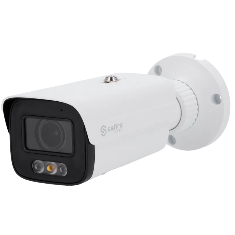 Safire Smart - Cámara Bullet IP gama E1 Inteligencia Artificial - Resolución 8 Megapixel (3840 × 2160) - Lente Motori...