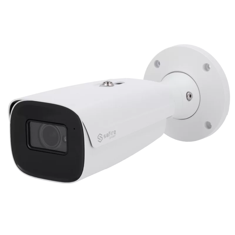Safire Smart - Cámara Bullet IP gama I1 AI Avanzado - Resolución 8 Megapíxel (3840x2160) - Lente Motoriza 2.8-12mm, I...