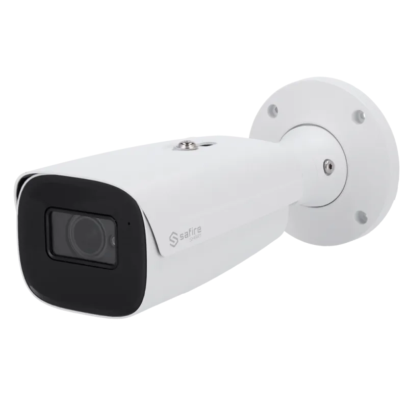 Safire Smart - Cámara Bullet IP gama I1 AI Avanzado - Resolución 8 Megapíxel (3840x2160) - Lente Motoriza 2.8-12mm, I...