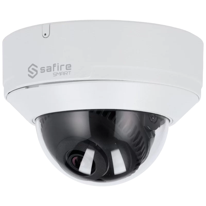 Safire Smart - Cámara Domo IP gama I1 AI Avanzada - Resolución 6 Megapíxel (3296×1856) - Lente 2.8 mm | Micrófono | I...