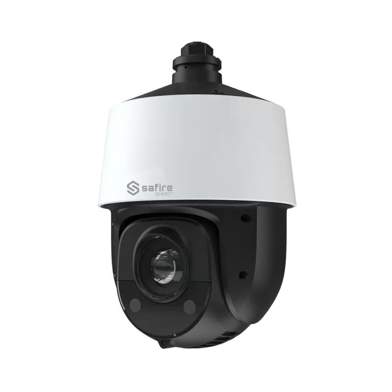 Safire Smart - Cámara PTZ IP gama E1 Inteligencia Artificial - Resolución 2 Megapíxel (1920x1080) - Zoom óptico 15X ...