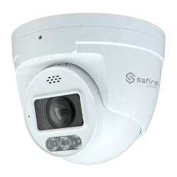 Safire Smart - Cámara Turret IP gama I1 con Disuasión activa - Resolución 8 Megapíxel (3840x2160) - Lente 2.8-12 mm |...