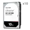 Disco duro Western Digital - 10 unidades | Capacidad 10 TB cada uno - Interfaz SATA 6 Gb/s - Modelo WUS721010ALE6L4 -...