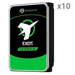 Disco duro Seagate - 10 unidades | Capacidad 8 TB cada uno - Interfaz SATA III 6 Gb/s - Modelo ST8000NM017B - Diseña...