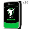 Disco duro Seagate - 10 unidades | Capacidad 8 TB cada uno - Interfaz SATA III 6 Gb/s - Modelo ST8000NM017B - Diseña...