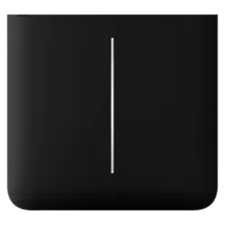 Panel táctil para interruptor de luz doble - Compatible con AJ-LIGHTCORE-2G-VERT - Retroiluminación LED - Panel tácti...