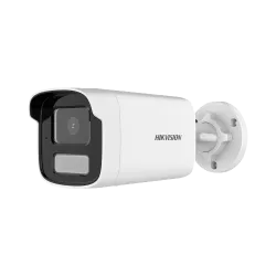 Cámara Bullet IP Hikvision - Gama Value - 6 MP | Lente 6 mm - IR 50 m | WDR 120 dB | Micrófono integrado - PoE | H.26...