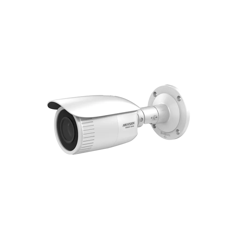 Cámara Bullet IP Hikvision - Gama HiWatch | microSD 128 GB - 4 MP | Lente motorizado 2.8~12 mm - IR 30 m | WDR 120dB ...