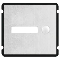 Módulo de extensión - Compatible con XS-V2000E-MIP - Botón único - 1 Etiqueta personalizada con LED - Acero inoxidabl...