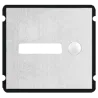 Módulo de extensión - Compatible con XS-V2000E-MIP - Botón único - 1 Etiqueta personalizada con LED - Acero inoxidabl...