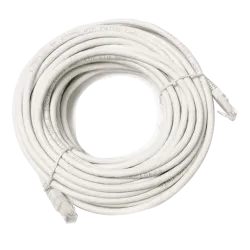 Cable UTP Safire - Ethernet - Conectores RJ45 - Categoría 5E - 20 m - Color blanco
