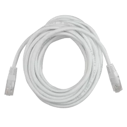 Cable UTP Safire - Ethernet - Conectores RJ45 - Categoría 5E - 5 m - Color blanco