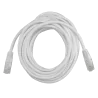 Cable UTP Safire - Ethernet - Conectores RJ45 - Categoría 5E - 5 m - Color blanco