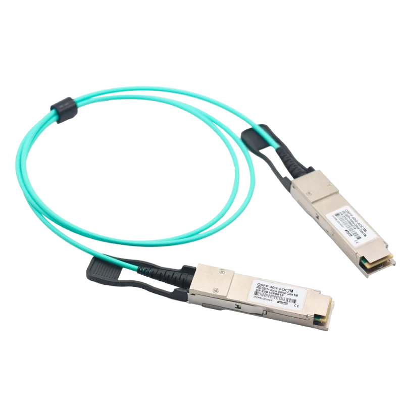 Cable de conexión directa QSFP+ - Velocidad 40Gbps - Modulos QSFP+ en ambos extremos - Ideal para Stacking entre Swit...