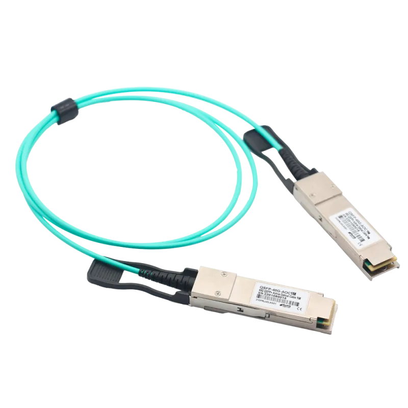 Cable de conexión directa QSFP+ - Velocidad 40Gbps - Modulos QSFP+ en ambos extremos - Ideal para Stacking entre Swit...