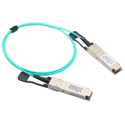 Cable de conexión directa QSFP28 - Velocidad 100Gbps - Modulos QSFP28 en ambos extremos - Ideal para Stacking entre S...