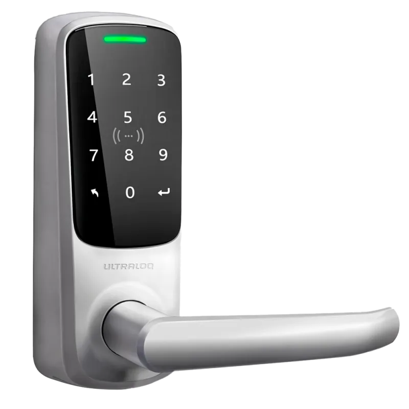 Cerradura inteligente Anviz Ultraloq - NFC, PIN y App - 50 usuarios | WiFi y Bluetooth - Autónoma 4 x pilas AA - APP ...