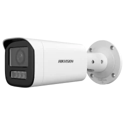 Cámara Bullet IP Hikvision VALUE - Resolución 2 Megapíxel (1920x1080) - Lente motorizada 2.8~12 mm - Luz híbrida alca...