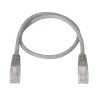 Cable UTP Safire - Ethernet - Conectores RJ45 - Categoría 5E - 0.3 m - Color gris