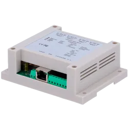 Módulo de adquisición y control de datos - 4 entradas digitales / 4 salidas de relé (NA/NC) - Protocolos: Modbus/TCP,...